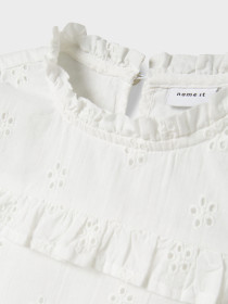 NAME IT Skjorte Bluse Naomi Cloud Dancer